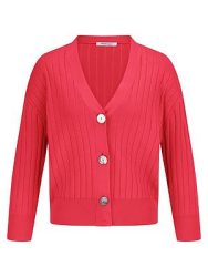 Cardigan aus 100% SUPIMA®-Baumwolle Peter Hahn rot