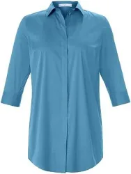 Longbluse 3/4-Arm Emilia Lay blau
