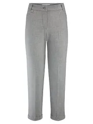 Knöchellange Slim Fit-Hose Raffaello Rossi grau