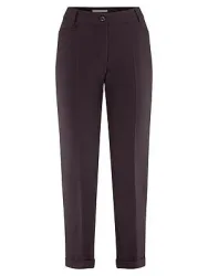 Knöchellange Slim Fit-Hose Raffaello Rossi rot