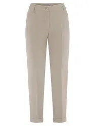 Knöchellange Slim Fit-Hose Raffaello Rossi beige