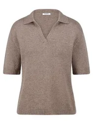 Pullover Polokragen Peter Hahn beige