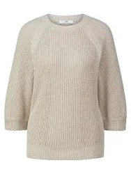 Rundhals-Pullover Peter Hahn beige