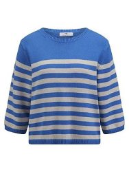 Rundhals-Pullover Peter Hahn blau