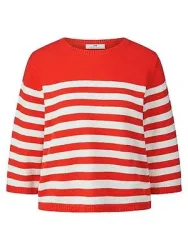 Rundhals-Pullover Peter Hahn rot