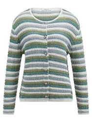 Strickjacke Peter Hahn grün