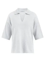 Polo-Pullover Peter Hahn weiss