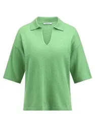 Polo-Pullover Peter Hahn grün