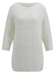 Pullover U-Boot-Ausschnitt Emilia Lay weiss