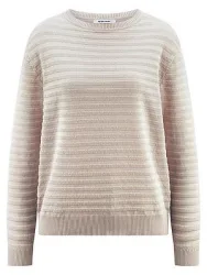 Rundhals-Pullover aus 100% SUPIMA®-­Baumwolle Peter Hahn beige