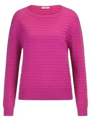 Rundhals-Pullover aus 100% SUPIMA®-­Baumwolle Peter Hahn pink