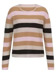Rundhals-Pullover aus 100% Kaschmir Peter Hahn braun