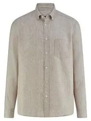 Leinenhemd Redpoint beige