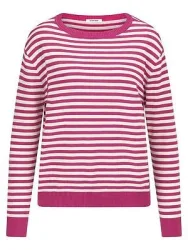 Rundhals-Pullover aus 100% SUPIMA®-­Baumwolle Peter Hahn pink