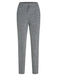 Knöchellange Slim Fit-Jersey-Hose Peter Hahn schwarz
