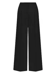 Bundfaltenhose Modell Willow O Raffaello Rossi schwarz