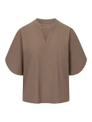 Blusen-Shirt Modell Loui Raffaello Rossi braun