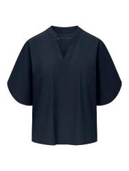Blusen-Shirt Modell Loui Raffaello Rossi blau