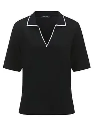 Polo-Shirt Peter Hahn schwarz