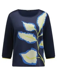 Blusen-Shirt Peter Hahn blau