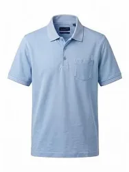 Polo-Shirt Bugatti blau
