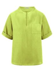 Bluse zum Schlupfen Peter Hahn gelb