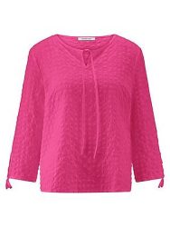 Bluse zum Schlupfen Peter Hahn pink