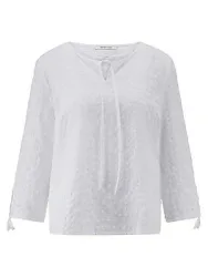 Bluse zum Schlupfen Peter Hahn weiss
