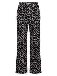 Knöchellange Wide Fit-Jersey-Hose Raffaello Rossi schwarz