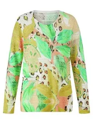 Rundhals-Pullover Emilia Lay weiss