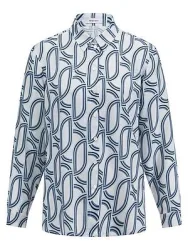 Long-Bluse Peter Hahn blau