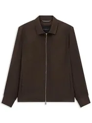Hemdjacke Regular Fit Bugatti braun