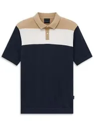 Polo-Pullover Regular Fit Bugatti blau