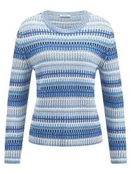 Rundhals-Pullover Peter Hahn weiss