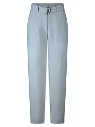 Knöchellange Wide Fit-Hose Peter Hahn blau