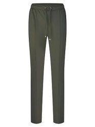 Knöchellange ?Slim Fit?-Jersey-Hose BASLER grün