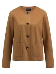 Jacke Peter Hahn braun