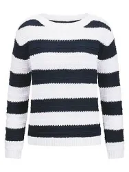 Pullover U-Boot-Ausschnitt BASLER blau