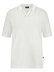 Polo-Pullover MAERZ Muenchen weiss