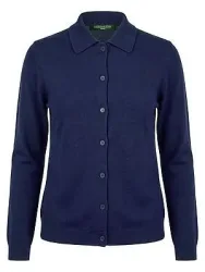 Strickjacke Fadenmeister Berlin blau