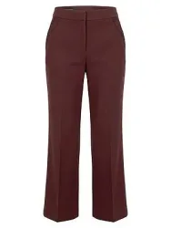Knöchellange Hose Fadenmeister Berlin rot