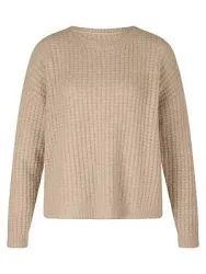 Rundhals-Pullover aus Kaschmir Peter Hahn beige