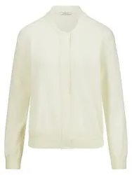Strickjacke Peter Hahn weiss