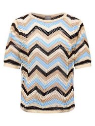 Rundhals-Pullover Rabe multicolor