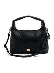 L.CREDI Radka Schultertasche Handtaschen 1 ct Schwarz Damen