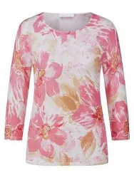 Rundhals-Pullover 3/4-Arm St. Emile weiss