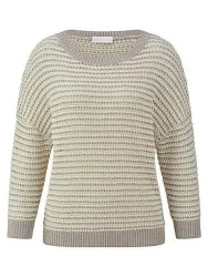 Rundhals-Pullover St. Emile beige