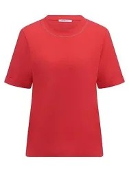 Rundhals-Shirt Peter Hahn rot