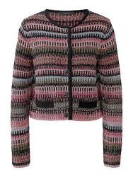 Strickjacke oui schwarz