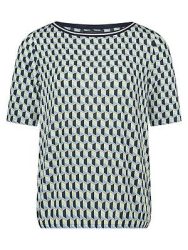 Rundhals-Shirt Betty Barclay blau